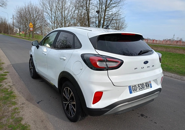 Ford Puma cena 52900 przebieg: 66000, rok produkcji 2021 z Września małe 191